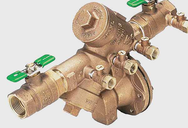 spot wet sprinkler backflow preventer