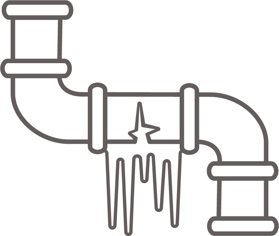 freeze breaks keystone icon hydrostatic test