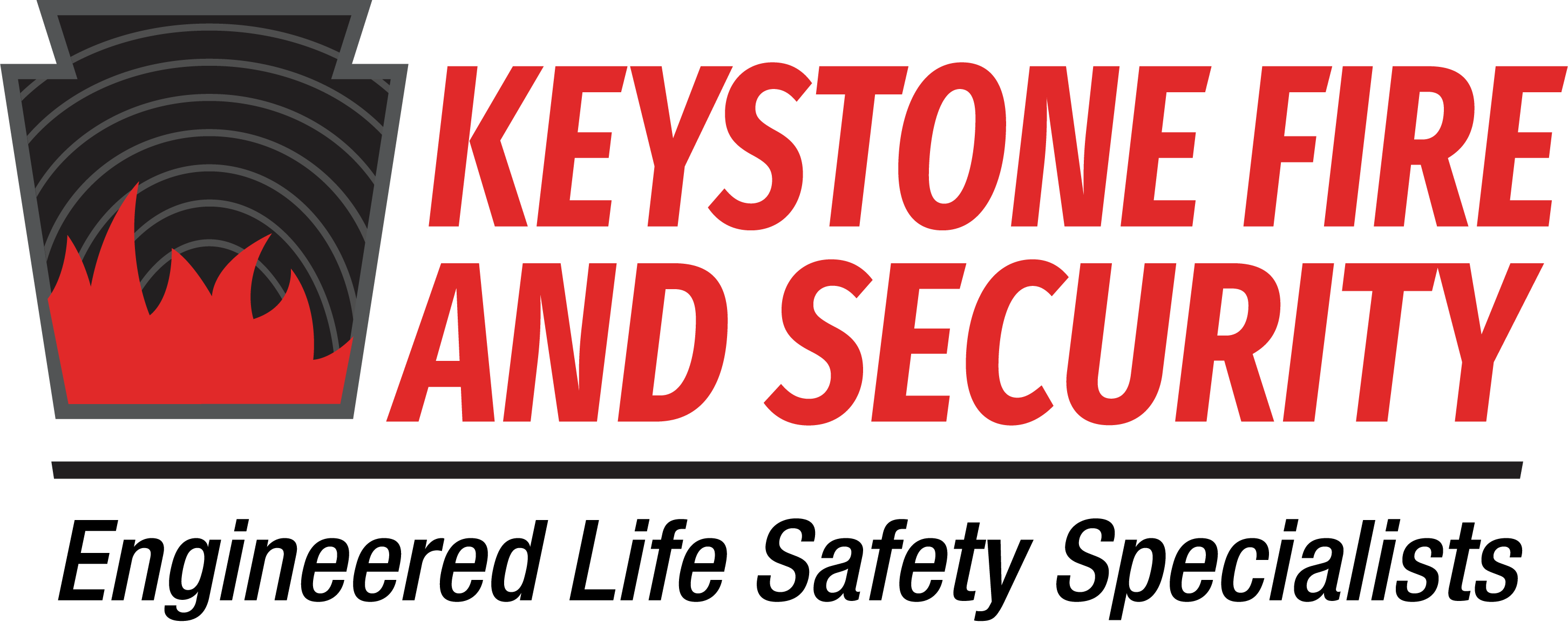 Keystone Fire and Security Logo Keystone Fire and Security Logo